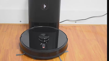 Water Dust Integrated Floor Cleaning Robot