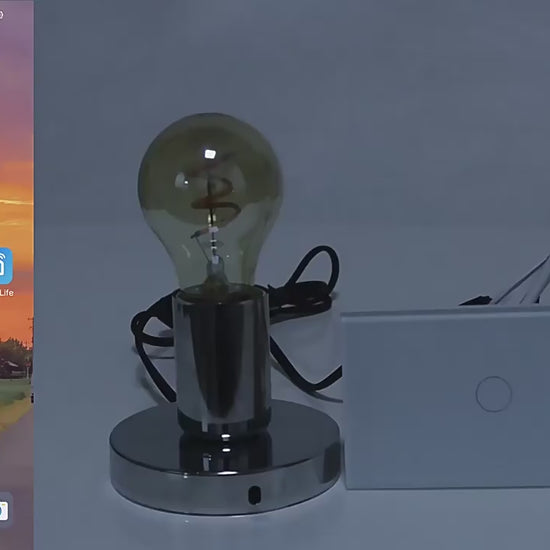 Smart WiFi Wall Switch 86Button Single Zero Fire Version