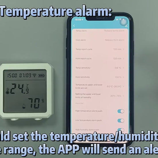 WiFi Zigbee Temperature and Humidity Sensor