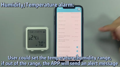 WiFi Zigbee Temperature and Humidity Sensor