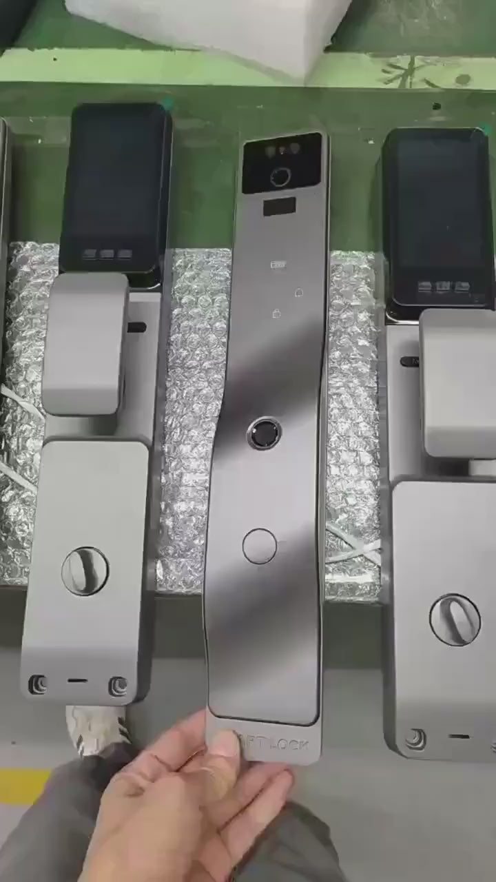 Fingerprint Lock Multi-Language Face Recognition Remote