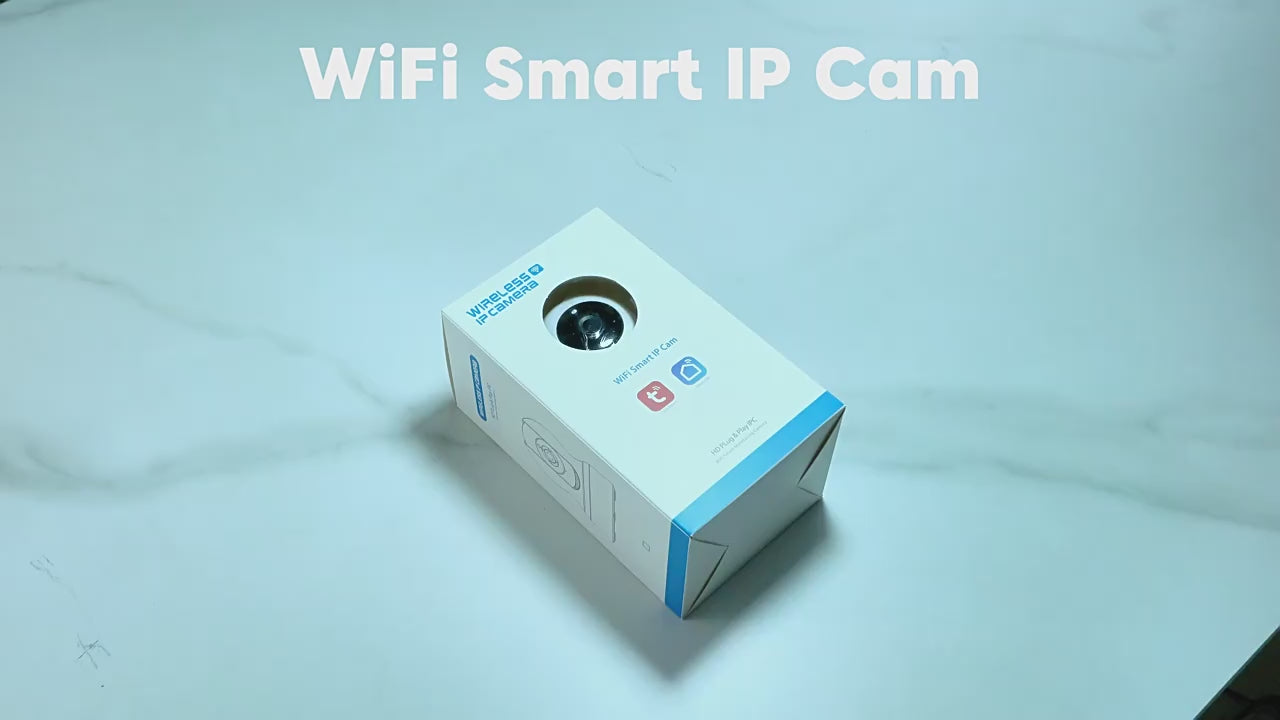 Tuya Indoor HD Night Vision Real-Time Viewing Smart WiFi Camera