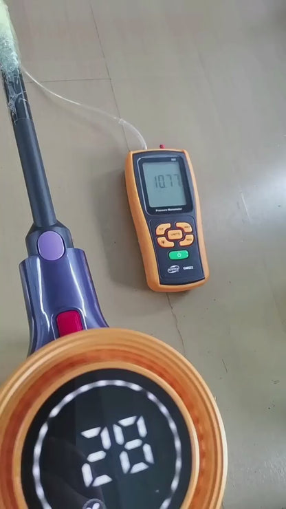 Cordless Vacuum Cleaner - Rechargeable Handheld with Detachable Pipe