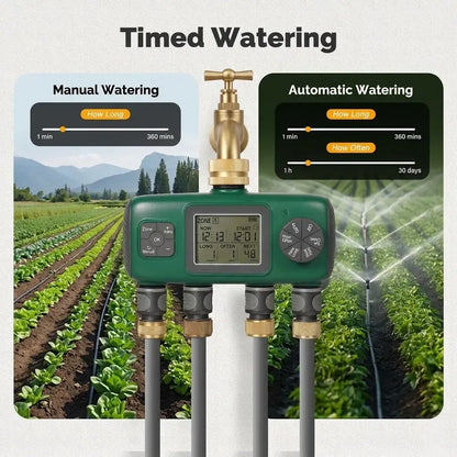 timed watering